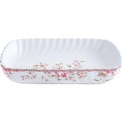 تصویر ظرف سرو مستطیل گلدکیش مدل سویتی سایز بزرگ 