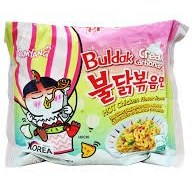 تصویر نودل کره ای سامیانگ کاربونارا خامه ای نودل سامیانگ کربونارا خامه ایی