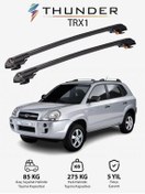 تصویر نوار محافظ خودرو مشکی HYUNDAI TUCSON 2004 2009 TRX1 CARRIER LOOK CEILING BAR Thunder 