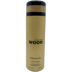 تصویر اسپری بدن مردانه جانوین مدل وود حجم ۲۰۰ میلی لیتر 