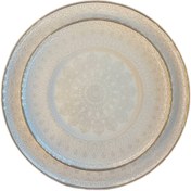 تصویر سرویس چینی لورین 128 پارچه ‌لوشا طلایی 