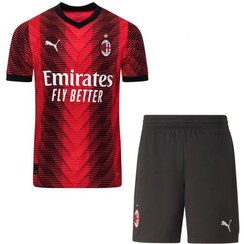 تصویر کیت اول میلان 2024 هواداری کیفیت A+ تایلندی ا Thai quality Milan kit 2024 Thai quality Milan kit 2024