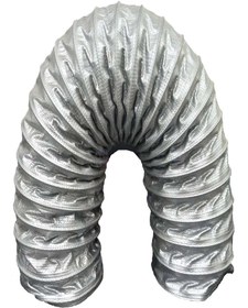 تصویر کانال فلکسیبل insu wool - 6 متر / 4 اینچ inso wool flexible duct