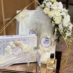 تصویر ست عقد و بله برون 