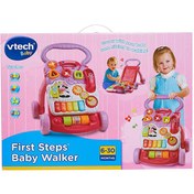 تصویر واکر آموزشی صورتی Vtech 