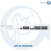تصویر سوییچ شبکه 26پورت کی دی تی مدل KDT KC-2600H4SM 