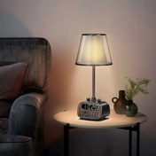 تصویر چراغ رومیزی با بلندگوی بلوتوث پرودو مدل PD-RDBTSCP Porodo Lifestyle Retro Desk Lamp with White Noise and Bluetooth Speaker PD-RDBTSCP