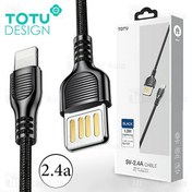 تصویر کابل لایتنینگ توتو TOTU BLA-041 Unparalleled بدنه کنفی با توان 2.4 آمپر 