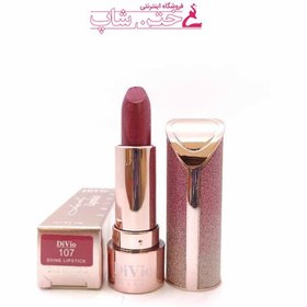 تصویر دیویو رژ جامد شاین دار شماره۱۰۷ divio shine lip stick 107 