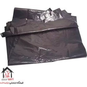 تصویر کیسه زباله 120*140 مشکی بسته 25 کیلویی 