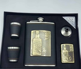 تصویر ست هیپ فلاسک فندک 