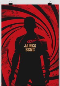 تصویر تابلو دکوری طرح جیمز باند 007 | James Bond 