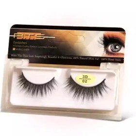 تصویر مژه موی سمور سه بعدی کد 02 آر تی اس 3D otter hair eyelashes RTS code 02