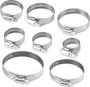 تصویر بست شیلنگ عرض پهن استیل سایز 40-25 