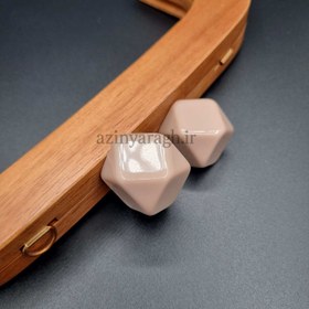 تصویر دهانه چوبی کیف وارداتی هلالی 