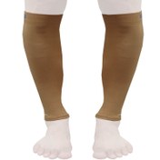 تصویر جوراب واریس بدون کف بالای زانوBF سماطب 