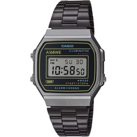 تصویر ساعت مچی یونیسکس CASIO VINTAGE A168WEHB-1ADF