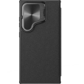 تصویر کیف چرمی نیلکین QIN Prop مناسب برای سامسونگ Galaxy S24 Ultra Samsung Galaxy S24 Ultra QIN Prop Leather Case