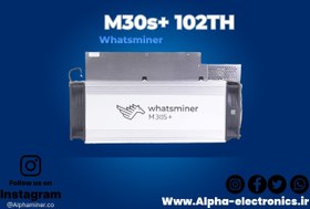 تصویر دستگاه واتس ماینر میکرو بی تی مدل استوک Whatsminer M30S+ 102Th 