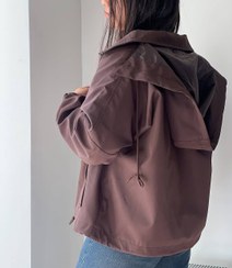 تصویر بامبر جکت استردار - مزون ملون خرید آنلاین انواع مانتو و شومیز زنانه با طراحی خاص | مزون ملون 