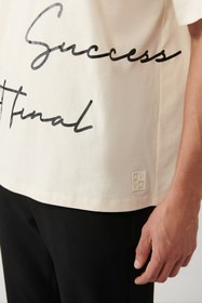 تصویر تیشرت مردانه بژ آوا | A41Y1038 