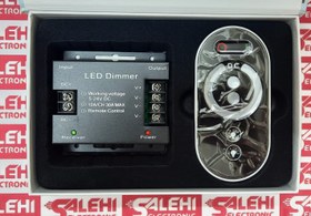 تصویر دیمر ۲ کانال کنترلی ۳۰ آمپر DC 