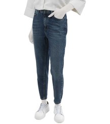 تصویر شلوار جین زنانه مام استایل سرمه ای ریس Rees کد 1190041-16 