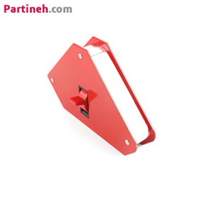 تصویر گونیا جوشکاری مغناطیسی ضامن دار سایز 33*118 میلیمتر multi angle 6 sides welding magnet 118*33mm