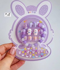 تصویر ناخن مصنوعی کودکان - کد۳ 