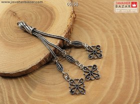 تصویر کرکوش نقره طرح گل کد 65158 