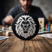 تصویر ژتون شیر یا خط بازی گل یا پوچ 