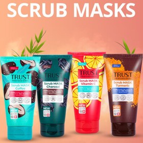 تصویر ماسک اسکراب قهوه تراست Coffee trust scrub mask