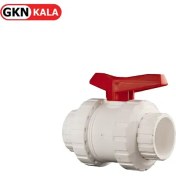 تصویر شیر توپی PP مهره ماسوره ای جوشی ضد اسید ویسپار 