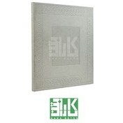 تصویر موزاییک پلیمری دورطنابی 50*50 طوسی کارا بتن 