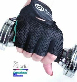 تصویر دستکش بدنسازی بدون مچ چمپکس (Champex Lifting Gloves Gear Man) 