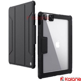 تصویر کیف نیلکین Bumper Leather Case Pro مناسب برای اپل iPad Pro 12.9 2020 Apple iPad Pro 12.9 2020 Bumper Leather Case Pro