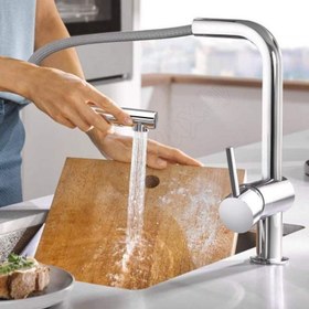 تصویر شیر ظرفشویی لمسی گروهه GROHE مدل Minta Touch کد 31360001 GROHE Minta Touch Electronic single-control sink mixer