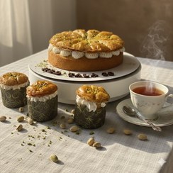 تصویر پرفروش ترین کیک باقلوا 