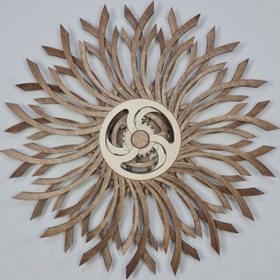 تصویر آرت موشن چوبی Solar Spin 