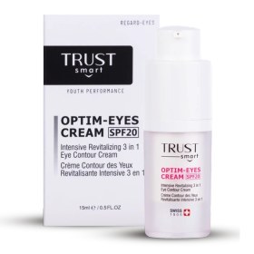 تصویر کرم برطرف کننده تیرگی و پف دور چشم تراست اسمارت OPTIM-EYES CREAM TRUST SMART