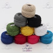 تصویر پک 10 رنگ نخ عمامه ساده (بسته 10 عددی) 