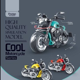 تصویر ماکت فلزی موتور هارلی کد 705/54 