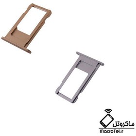 تصویر خشاب سیم کارت ایفون 6 اس پلاس sim card holder 6s plus sim card holder