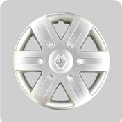 تصویر قالپاق فابریک سایز ۱۵ نقره ای رنو ال۹۰ E0 Original Hubcup size 15" L90 E0