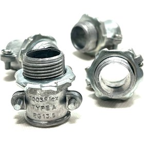 تصویر گلند فلزی دو پیچ 13/5 gland