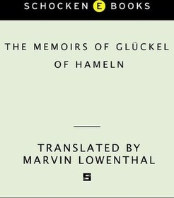 تصویر دانلود کتاب Memoirs of Gluckel of Hameln کتاب انگلیسی خاطرات گلوکل هاملن