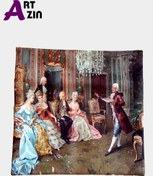 تصویر کوسن فرانسوی جدید مبل سلطنتی طرح کلاسیک کد: 40-601 