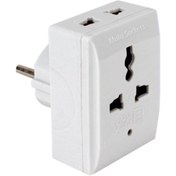 تصویر سه راهی مولتی دوشاخه دار (تبدیل) فردان الکتریک 