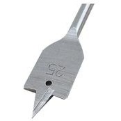 تصویر مته برگی سایز 25 برند ولف WOLF WOODEN FLAT SPADE DRILL BITS