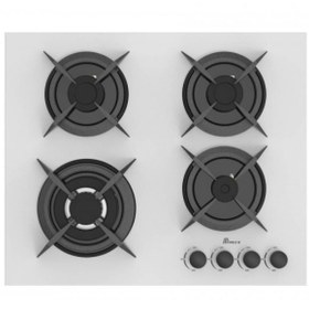 تصویر اجاق گاز شیشه ای بیمکث مدل MG-5012 مشکی Bimax MG-5012 GlassGas Stove-Black